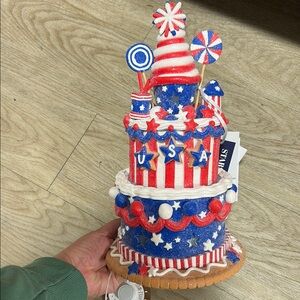 Patriotic USA Themed Party Centerpiece